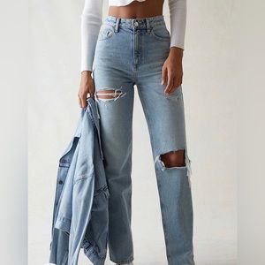 Pacsun High rise straight/wide leg 90s boyfriend jeans. Brand new with tags!!